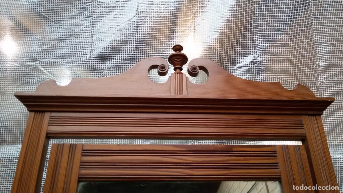 Antig&uuml;edades: Espejo vestidor pino - Foto 2