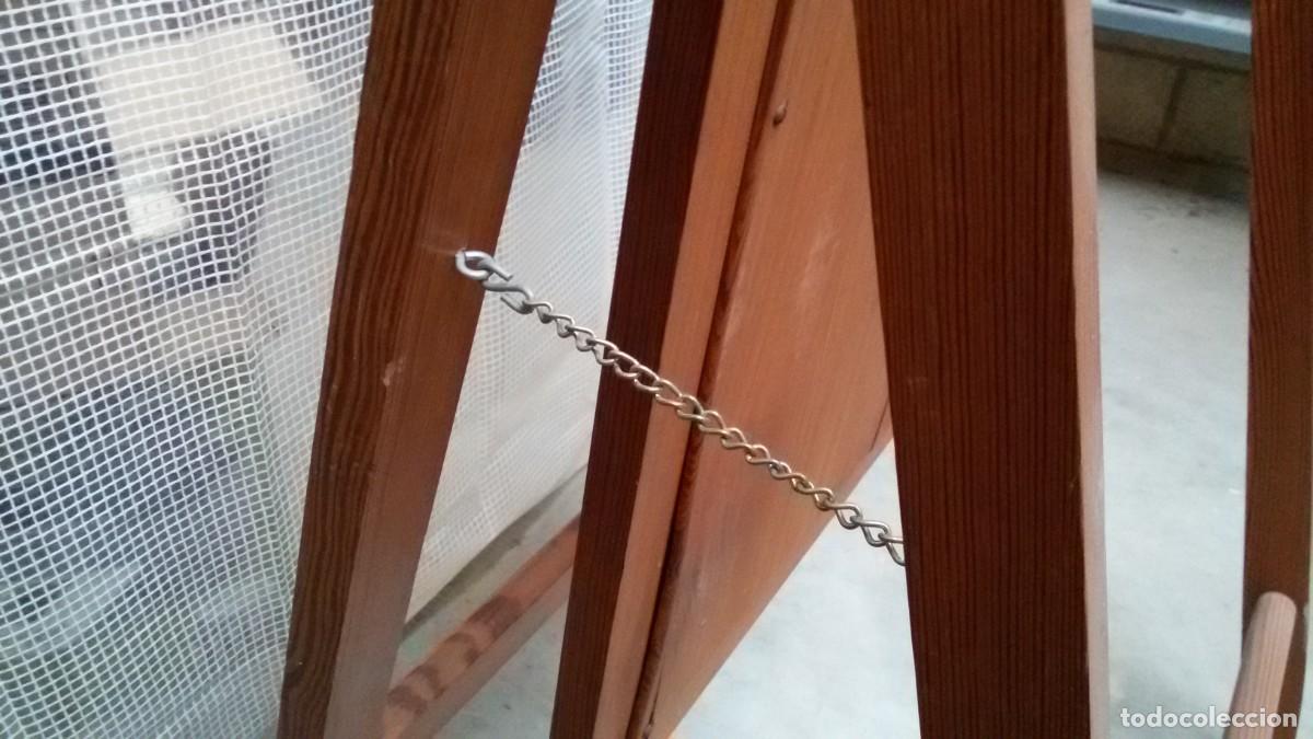 Antig&uuml;edades: Espejo vestidor pino - Foto 6