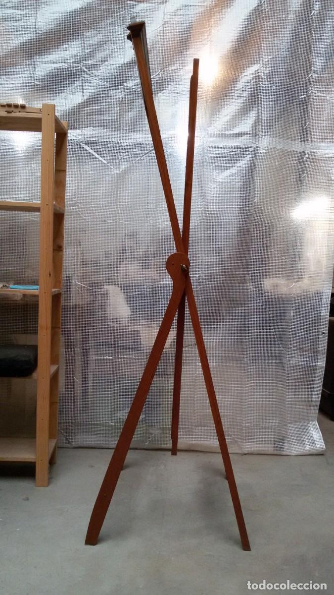 Antig&uuml;edades: Espejo vestidor pino - Foto 7