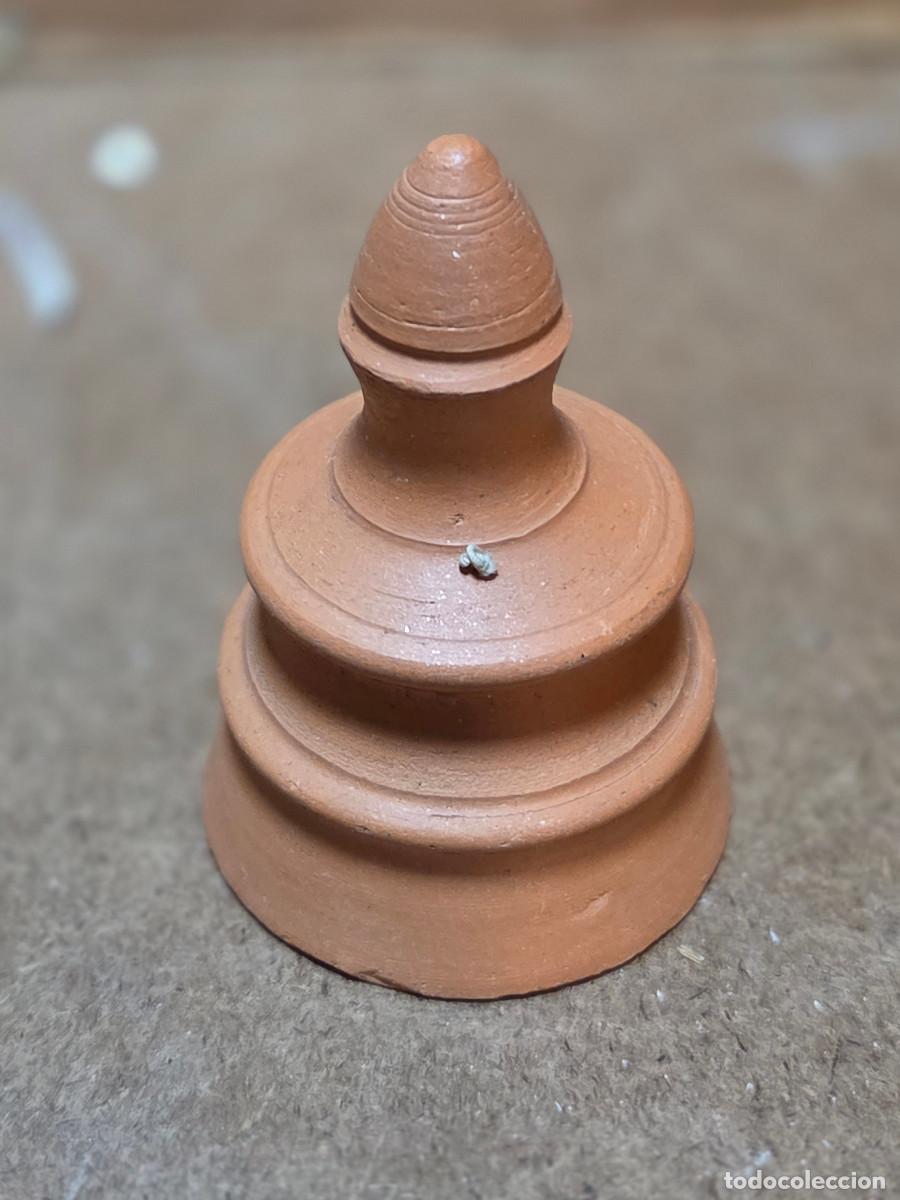 Antig&uuml;edades: mini campana de ceramica - Foto 1