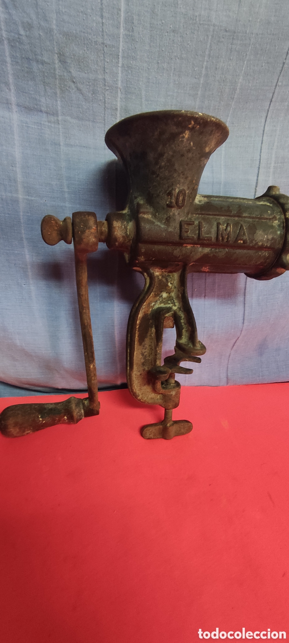 Antig&uuml;edades: Trituradora de carne Elma n&uacute;m 10 - Foto 2