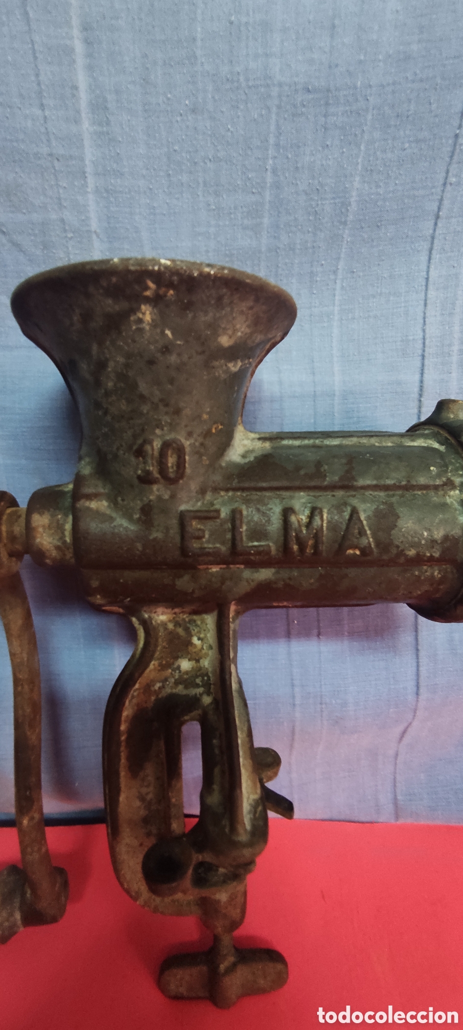 Antig&uuml;edades: Trituradora de carne Elma n&uacute;m 10 - Foto 3