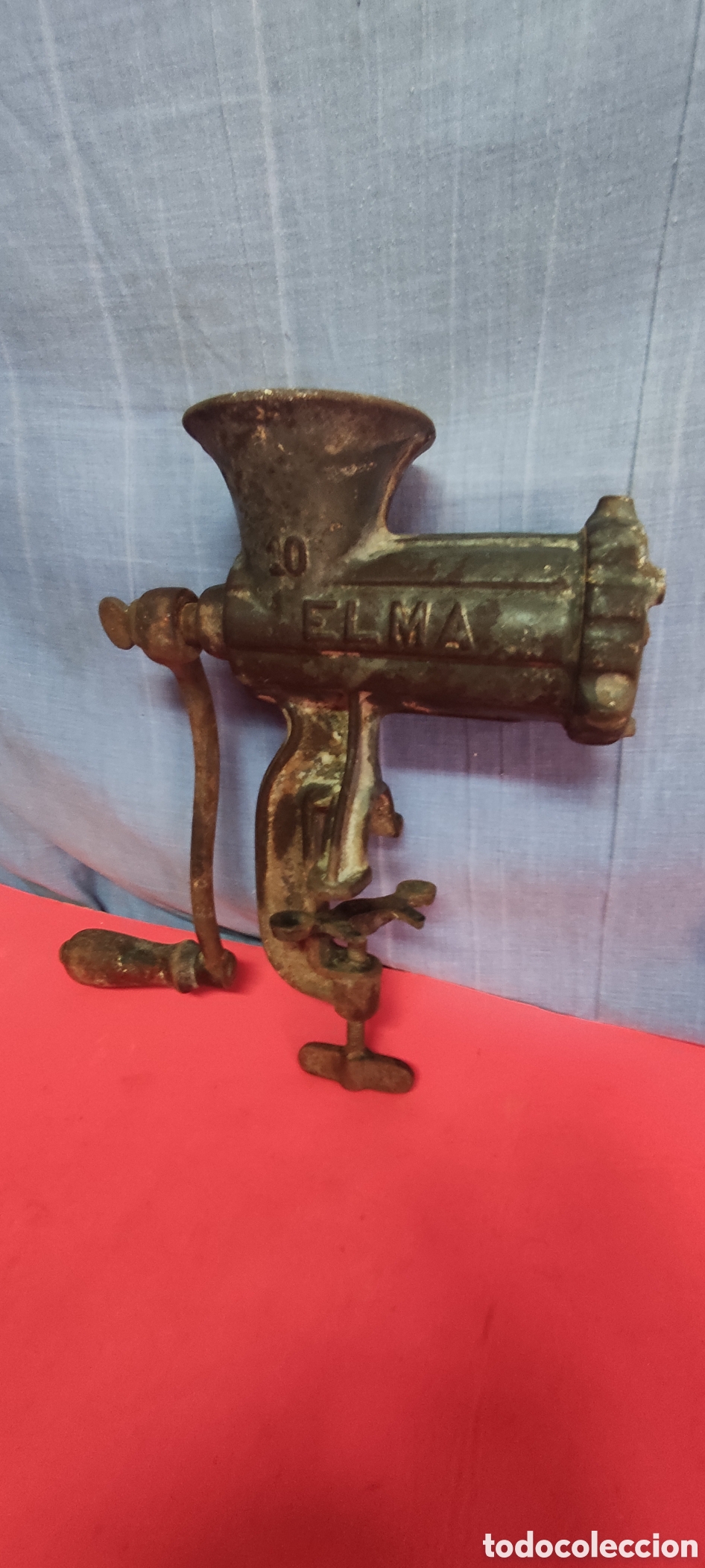 Antig&uuml;edades: Trituradora de carne Elma n&uacute;m 10 - Foto 4