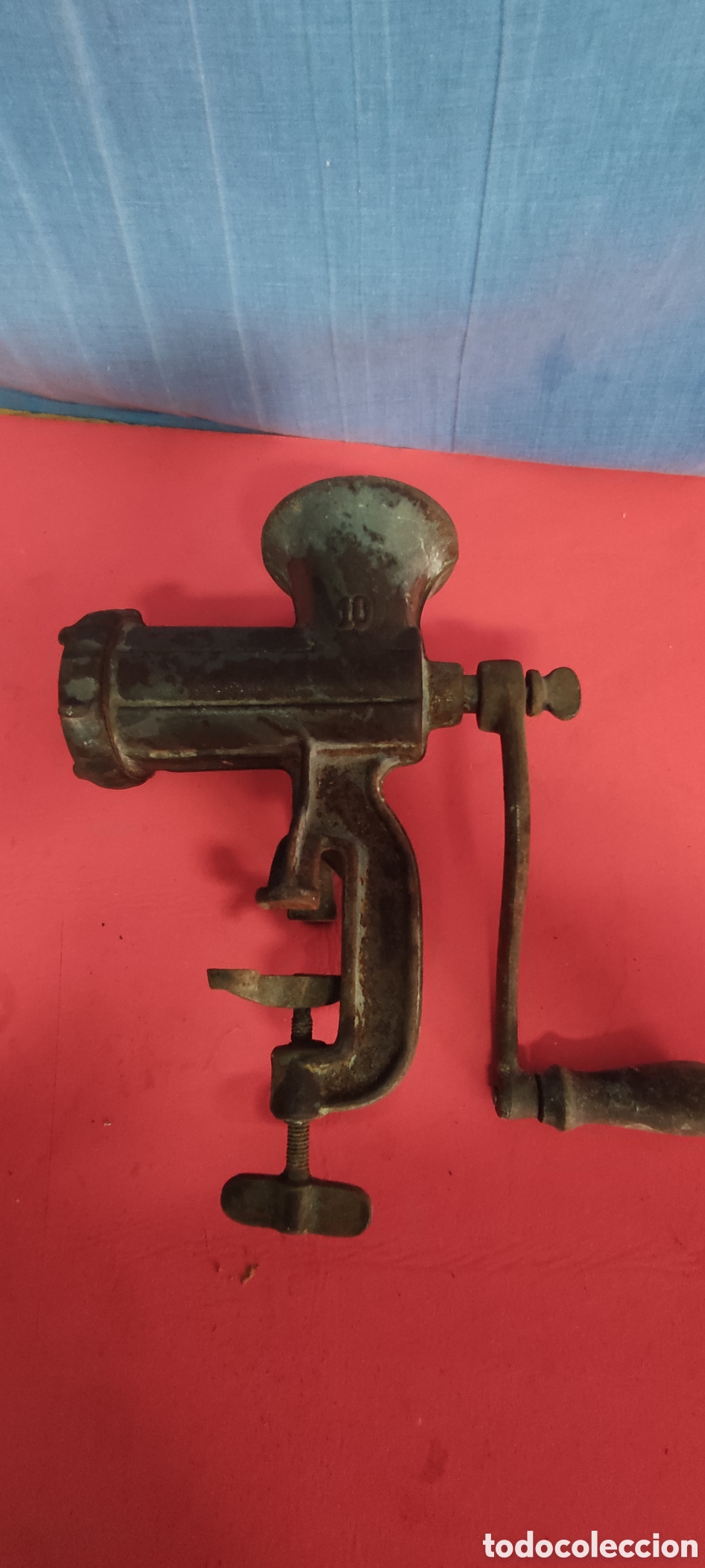 Antig&uuml;edades: Trituradora de carne Elma n&uacute;m 10 - Foto 6
