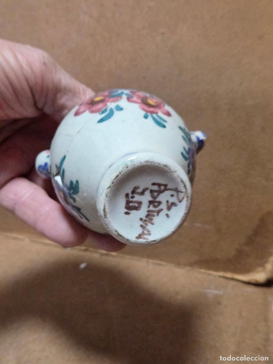 Antig&uuml;edades: mini botijo de ceramica - Foto 3