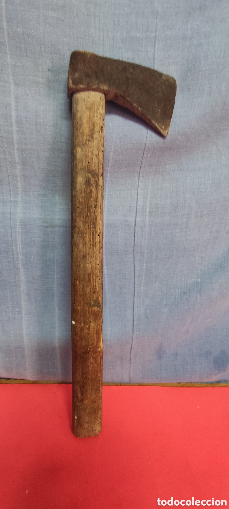 Antig&uuml;edades: Antigua hacga de madera - Foto 2