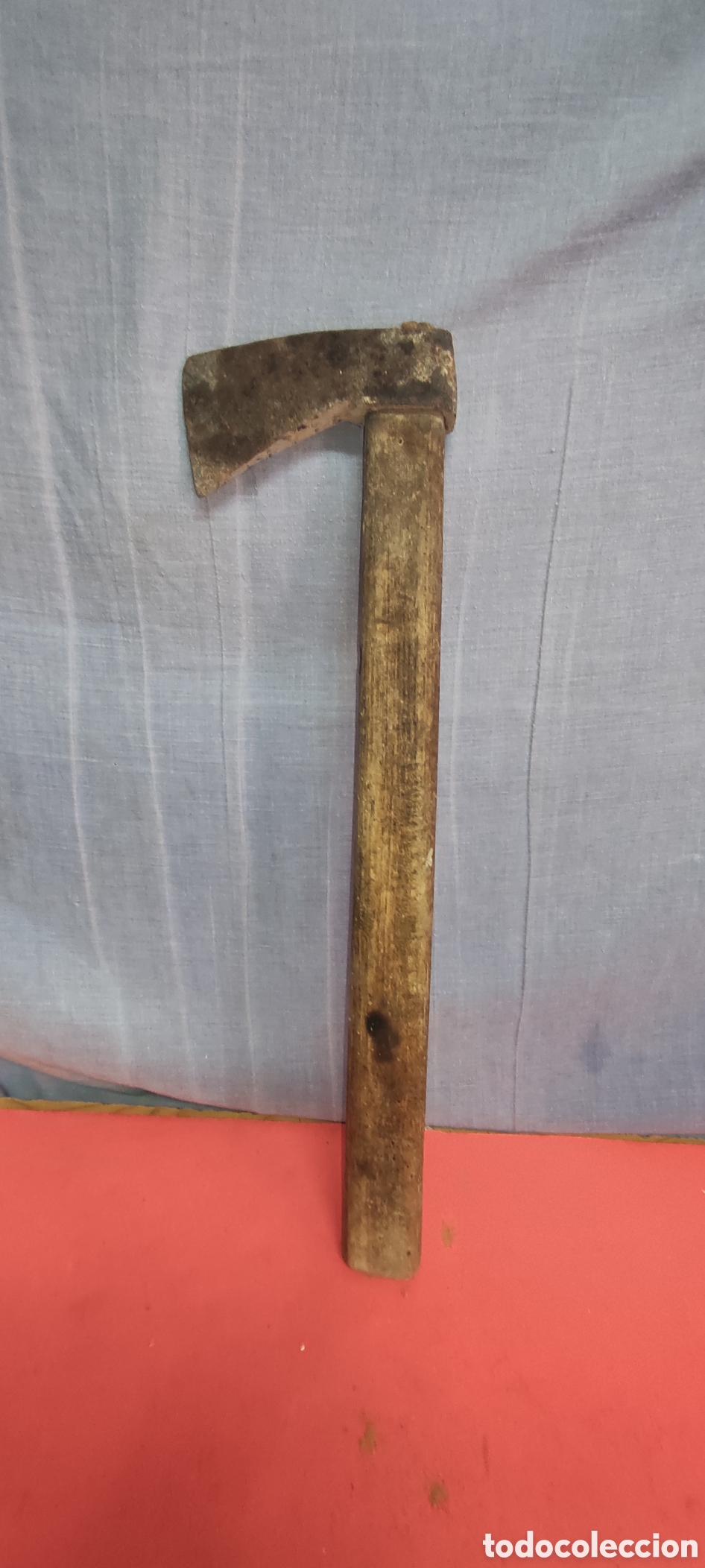 Antig&uuml;edades: Antigua hacga de madera - Foto 5