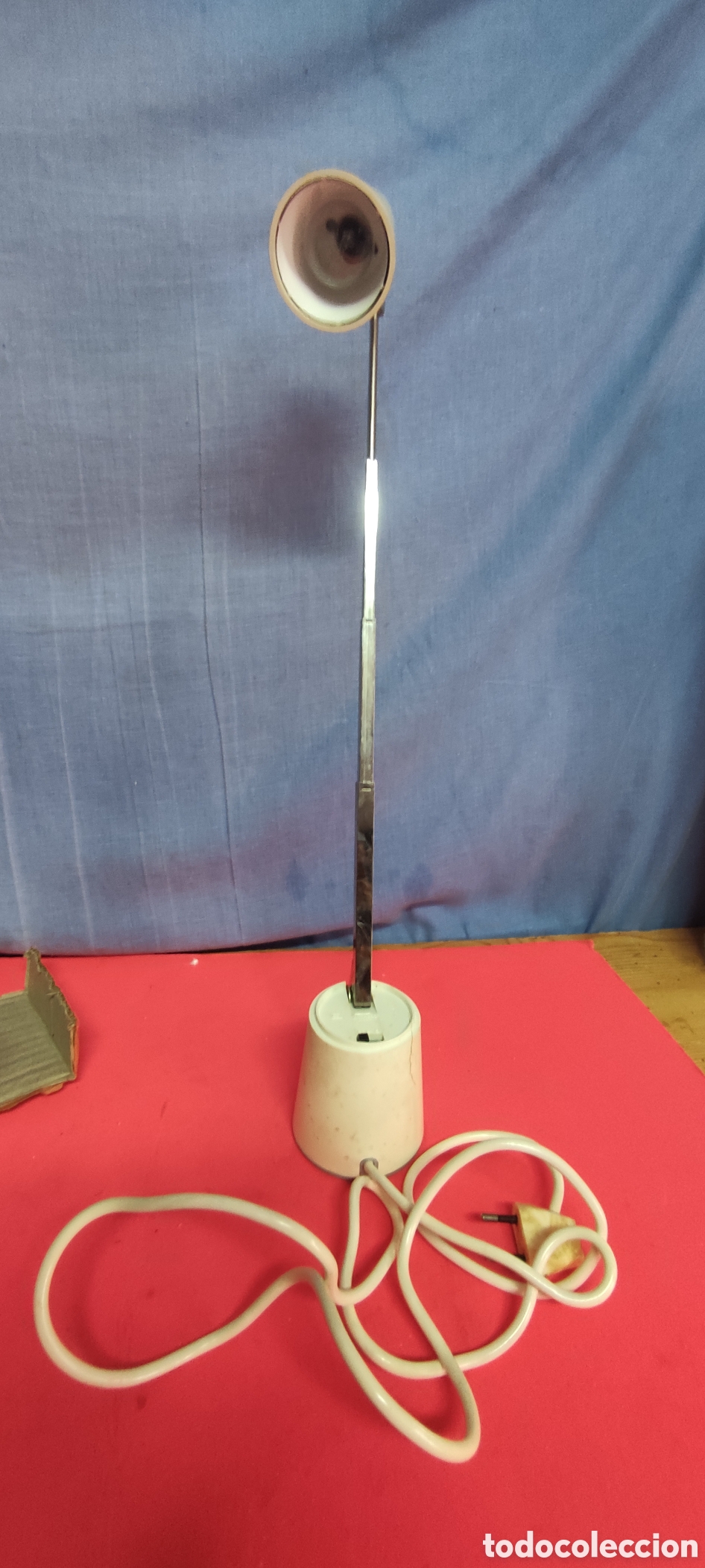 Antig&uuml;edades: Antiguo flexo plegable alenan - Foto 3