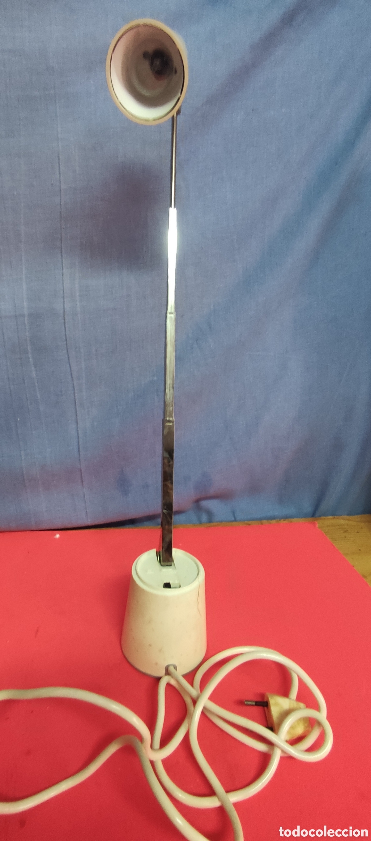 Antig&uuml;edades: Antiguo flexo plegable alenan - Foto 4