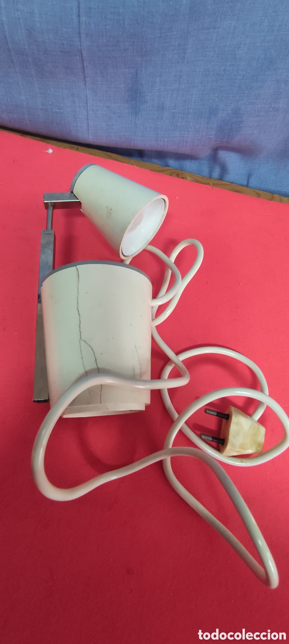 Antig&uuml;edades: Antiguo flexo plegable alenan - Foto 1