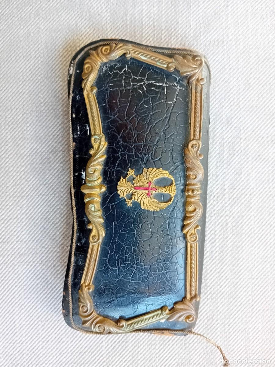 Antiquit&eacute;s: CARTUCHERA DE GALA DE OFICIAL DE INFANTER&Iacute;A- A&Ntilde;OS 40-50-&Eacute;POCA FRANCO