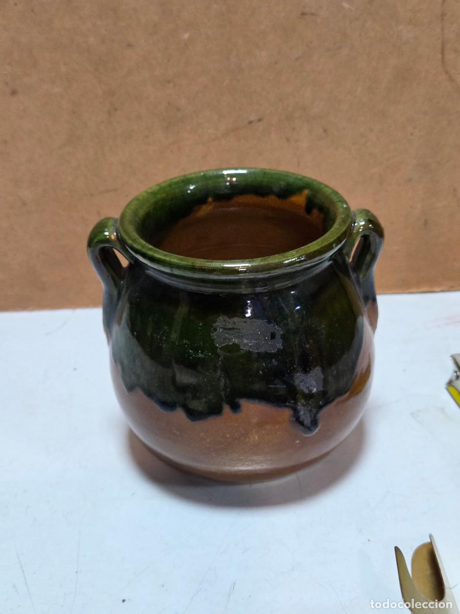 Antig&uuml;edades: tarro de ceramica de vintage - Foto 1
