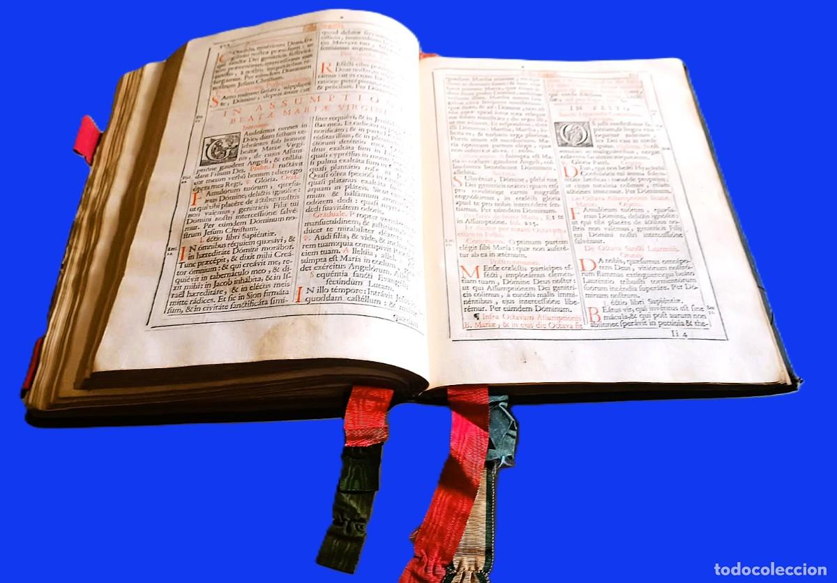 Antig&uuml;edades: A&ntilde;o 1741: Misal romano para liturgia.
