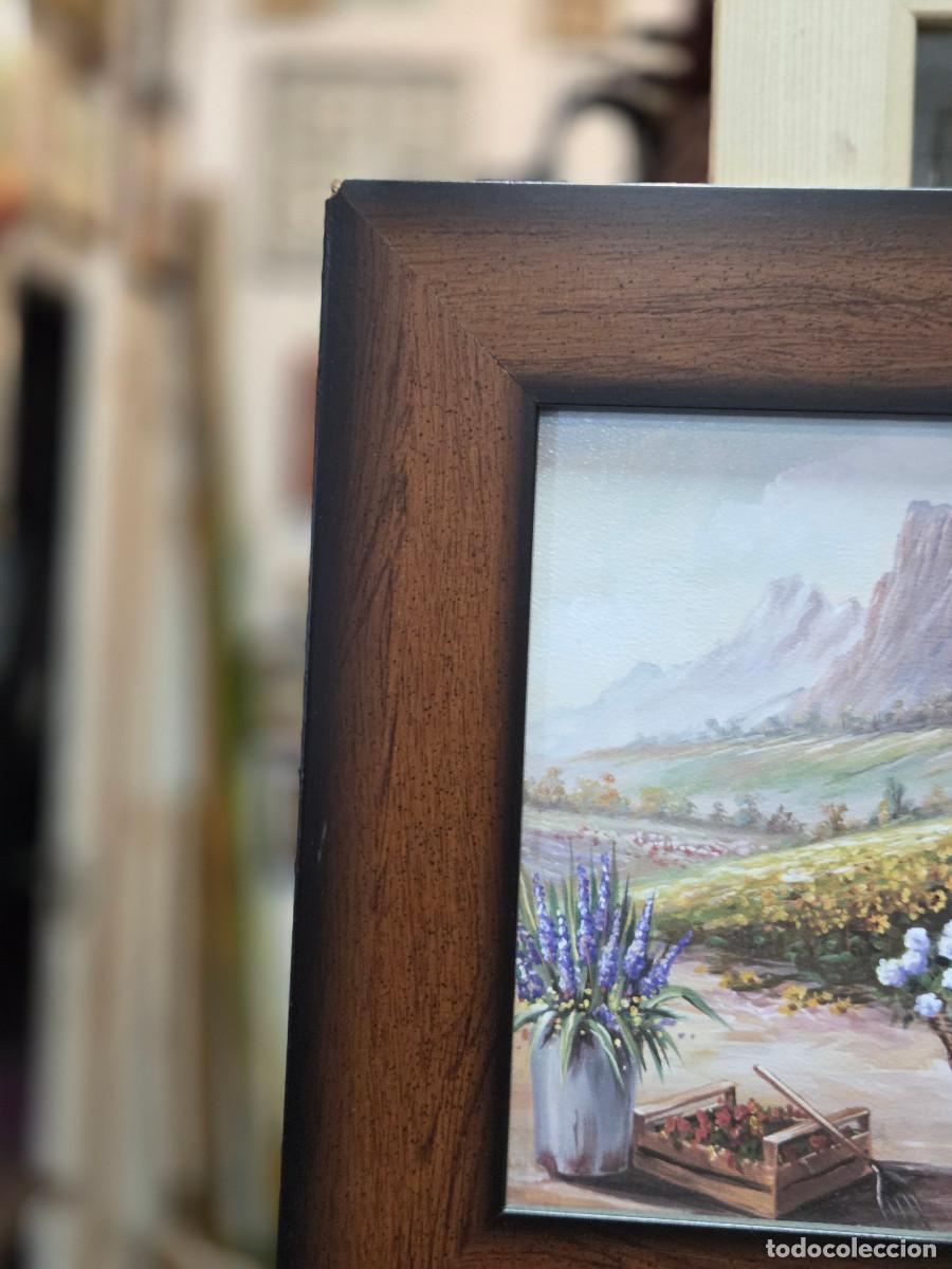 Antig&uuml;edades: cuadro decorativo girasoles - Foto 4