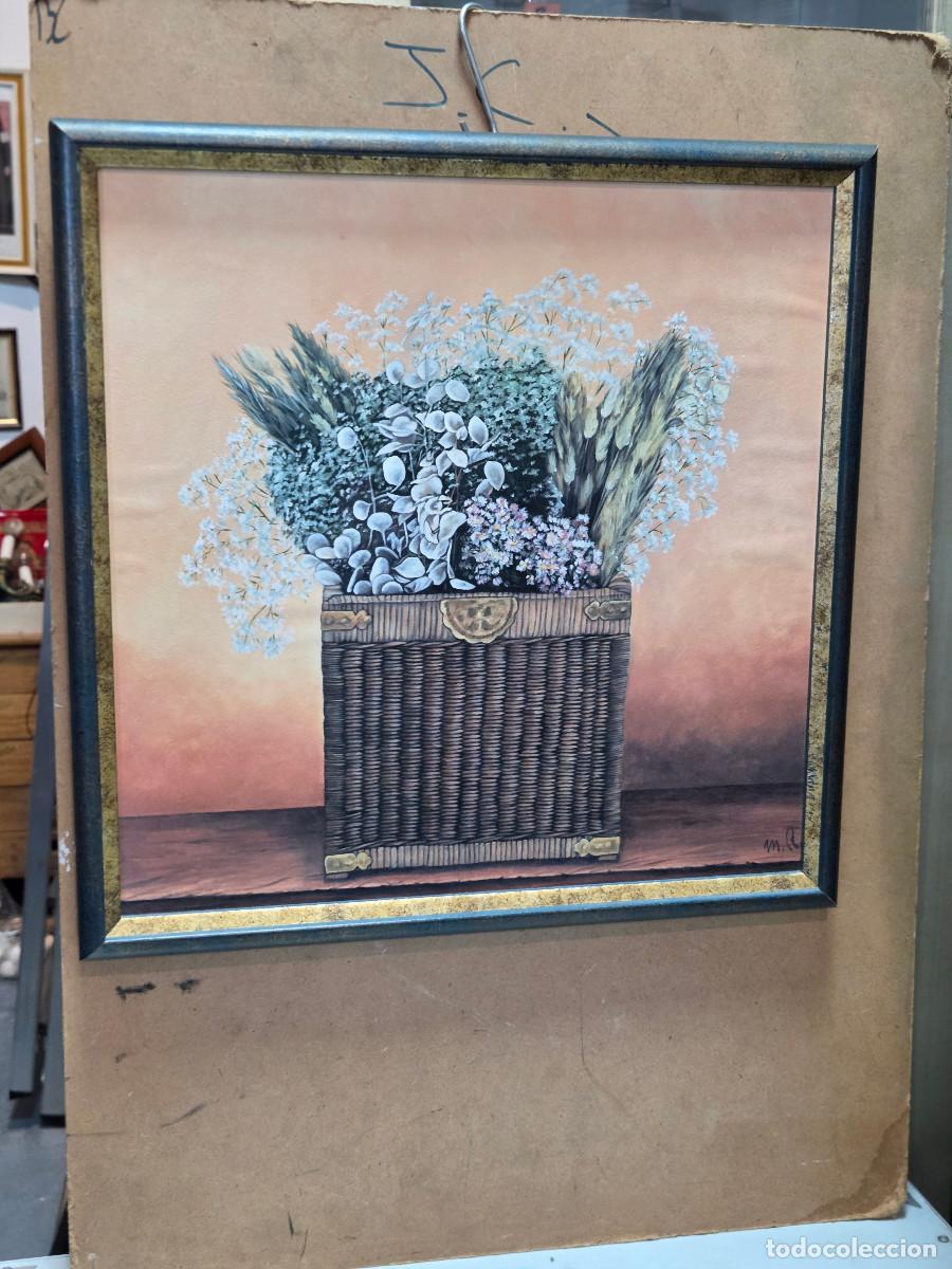 Antig&uuml;edades: cuadro recorativo floreros - Foto 1