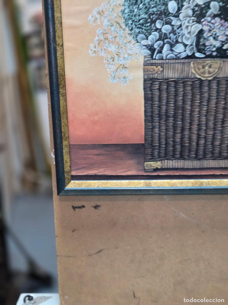 Antig&uuml;edades: cuadro recorativo floreros - Foto 2