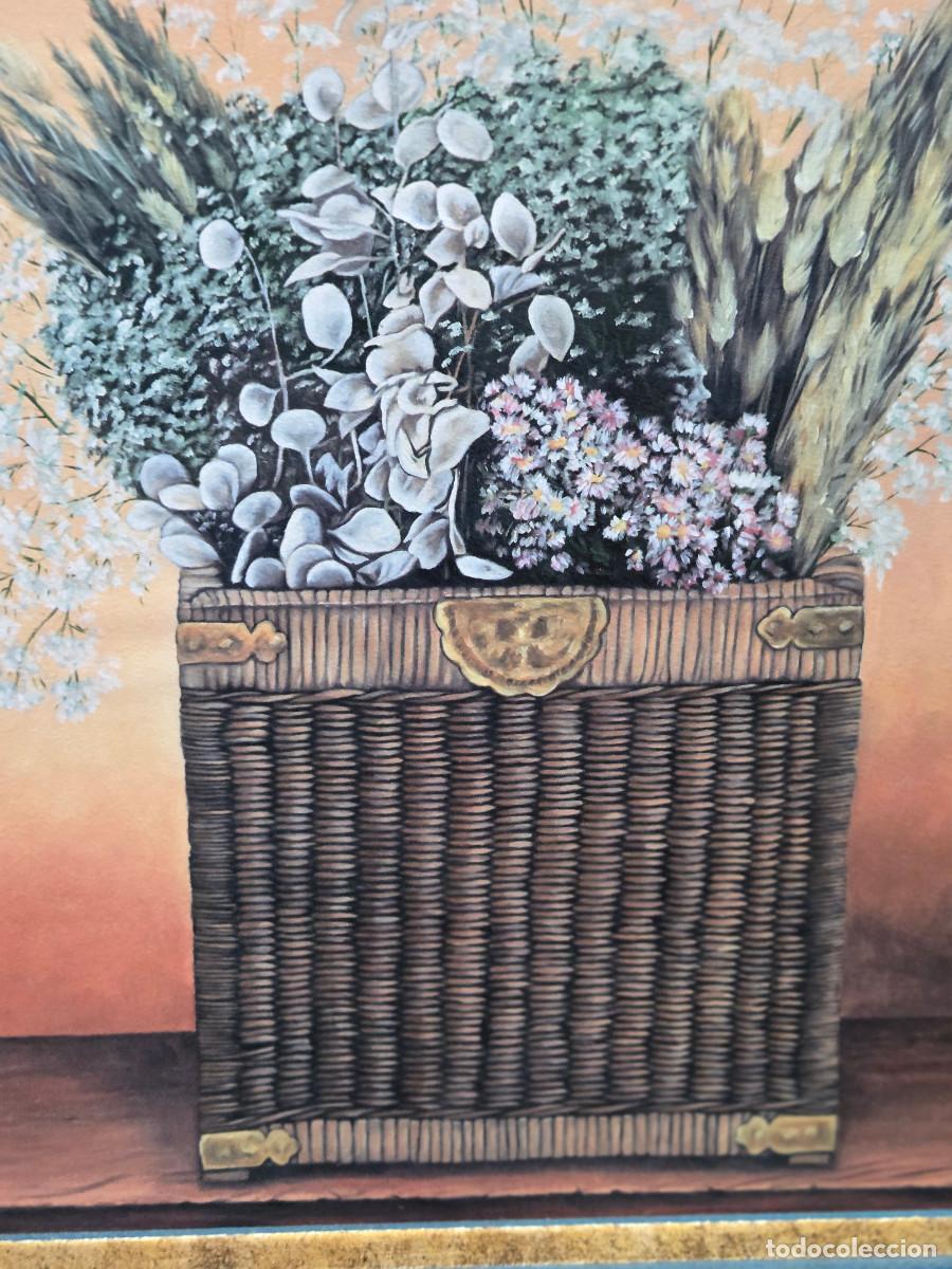 Antig&uuml;edades: cuadro recorativo floreros - Foto 3