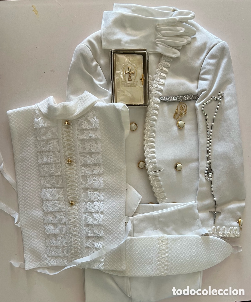 Antig&uuml;edades: Traje de comuni&oacute;n vintage - Foto 20