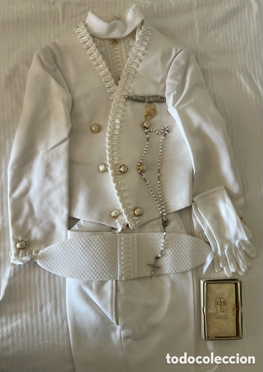 Antig&uuml;edades: Traje de comuni&oacute;n vintage - Foto 1