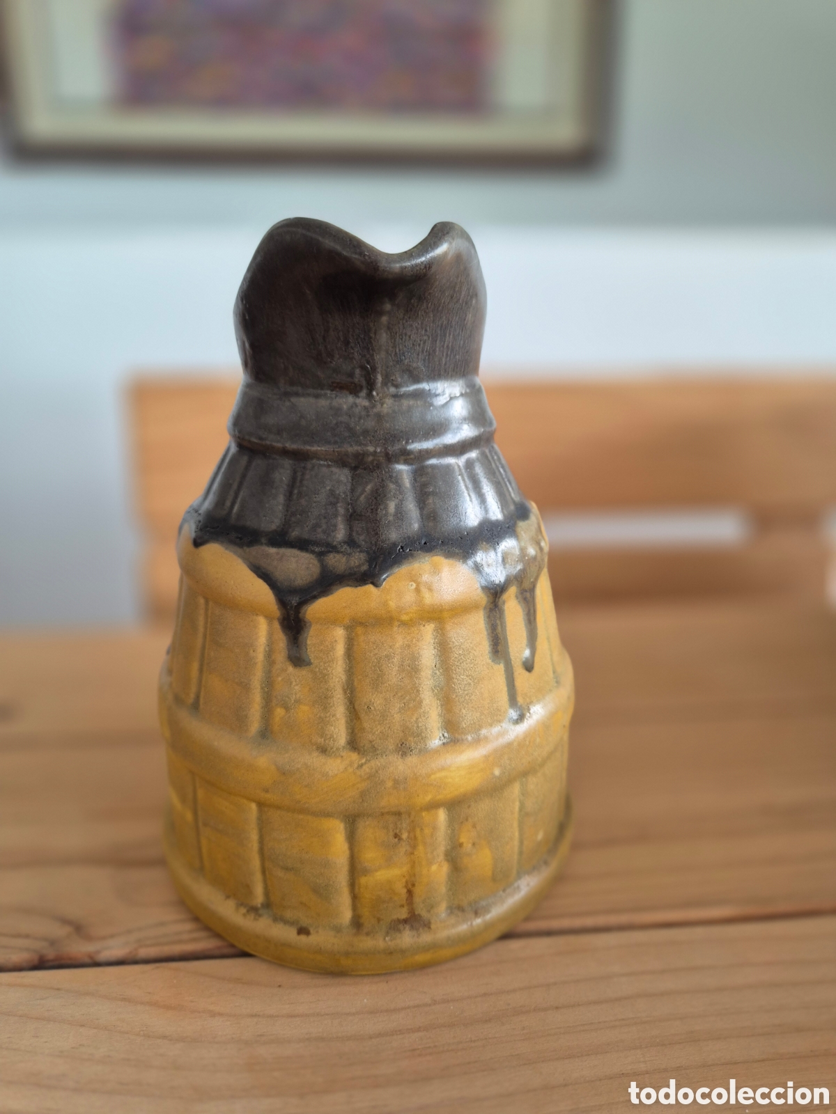 Antig&uuml;edades: Jarra gres Nalda a&ntilde;os 70 - Foto 2