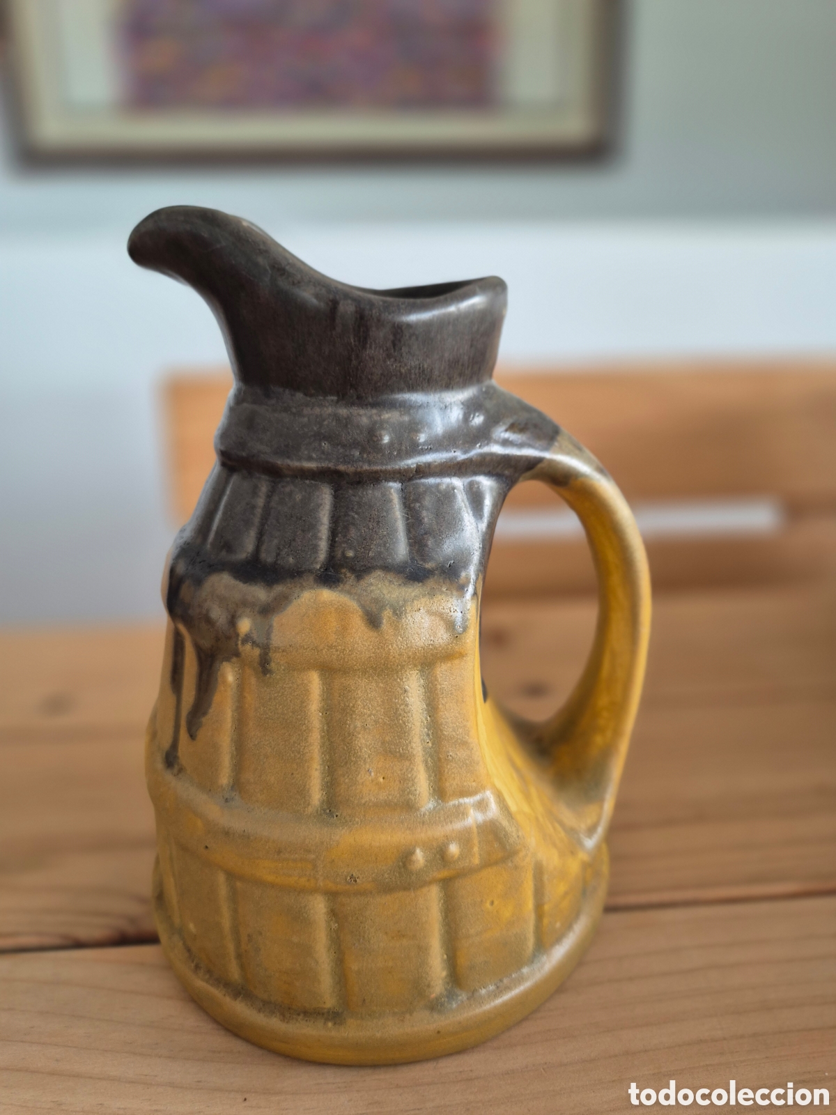 Antig&uuml;edades: Jarra gres Nalda a&ntilde;os 70 - Foto 10