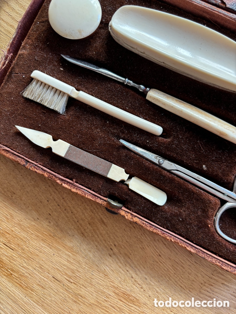 Antig&uuml;edades: Kit de manicura antiguo - Foto 5