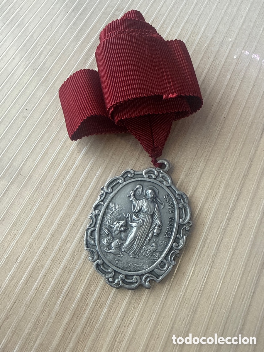 Antig&uuml;edades: Antigua Medalla Santa Marta