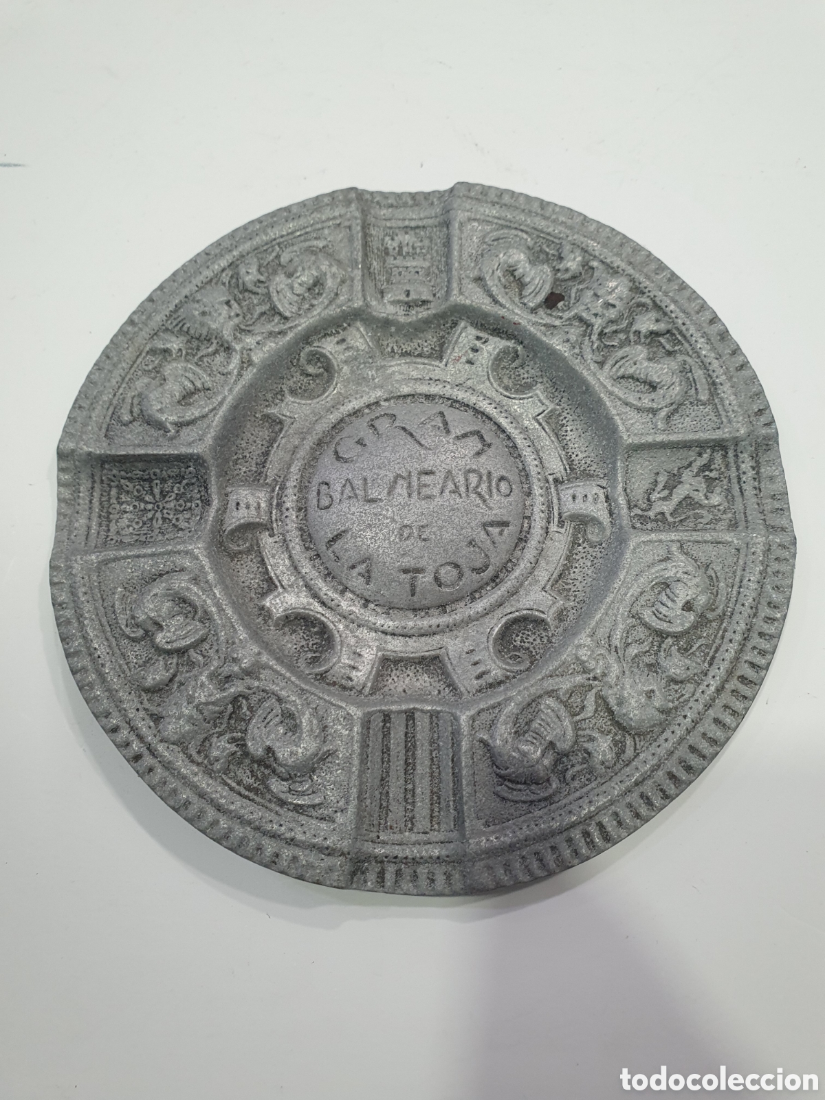 Antig&uuml;edades: Cenicero Gran Balneario de la Toja. Raro. (L28)