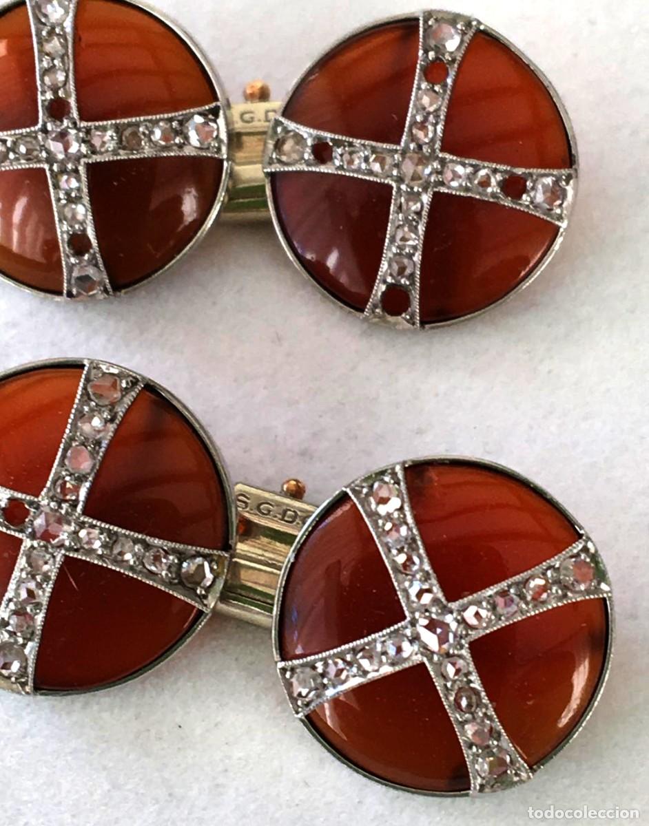 Antig&uuml;edades: Pareja de gemelos art dec&oacute;