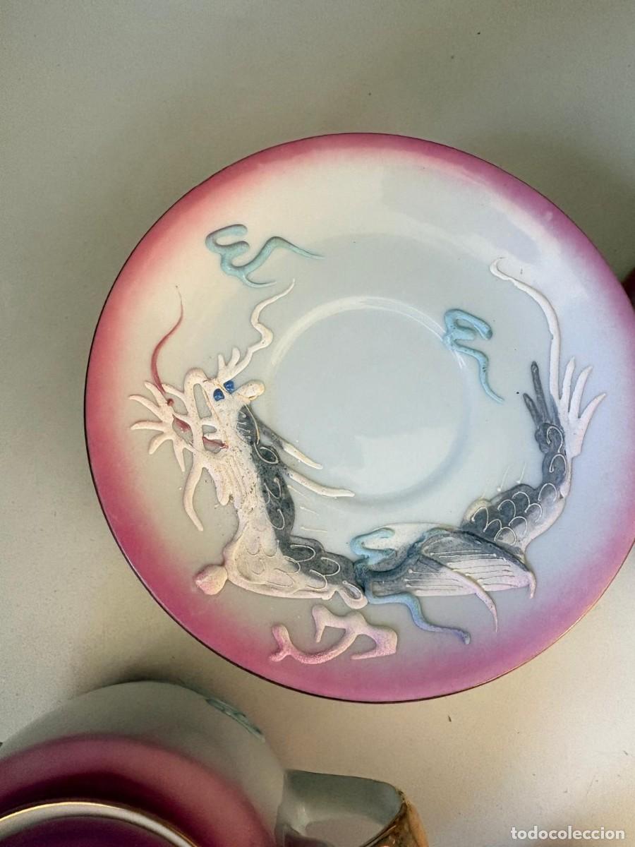 Antig&uuml;edades: JUEGO DE T&Eacute; DRAGONWARE , estilo japon&eacute;s - Foto 6