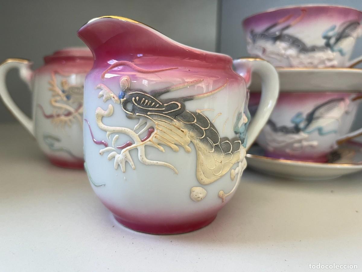 Antig&uuml;edades: JUEGO DE T&Eacute; DRAGONWARE , estilo japon&eacute;s - Foto 7