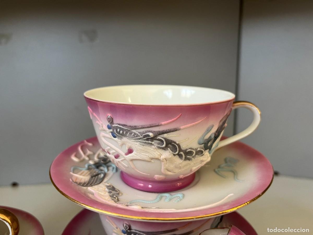 Antig&uuml;edades: JUEGO DE T&Eacute; DRAGONWARE , estilo japon&eacute;s - Foto 8