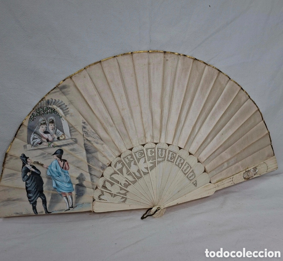 Antig&uuml;edades: Abanico del Siglo XIX para restaurar. - Foto 2