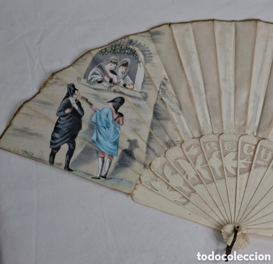 Antig&uuml;edades: Abanico del Siglo XIX para restaurar. - Foto 3