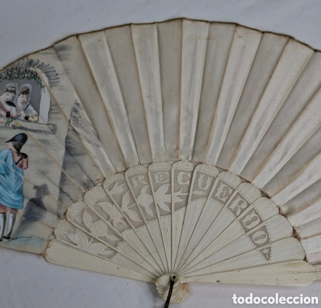 Antig&uuml;edades: Abanico del Siglo XIX para restaurar. - Foto 4