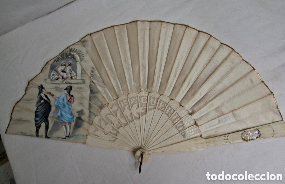 Antig&uuml;edades: Abanico del Siglo XIX para restaurar. - Foto 5