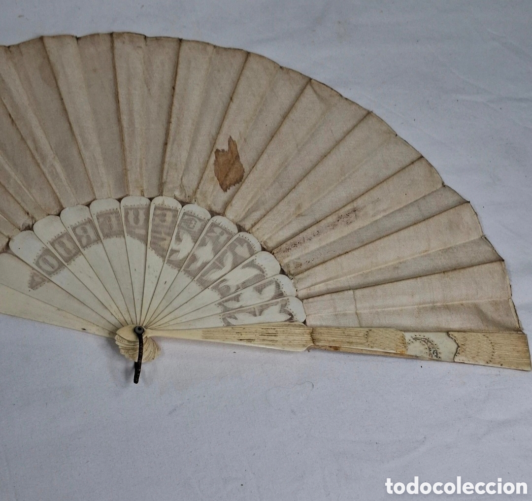 Antig&uuml;edades: Abanico del Siglo XIX para restaurar. - Foto 6