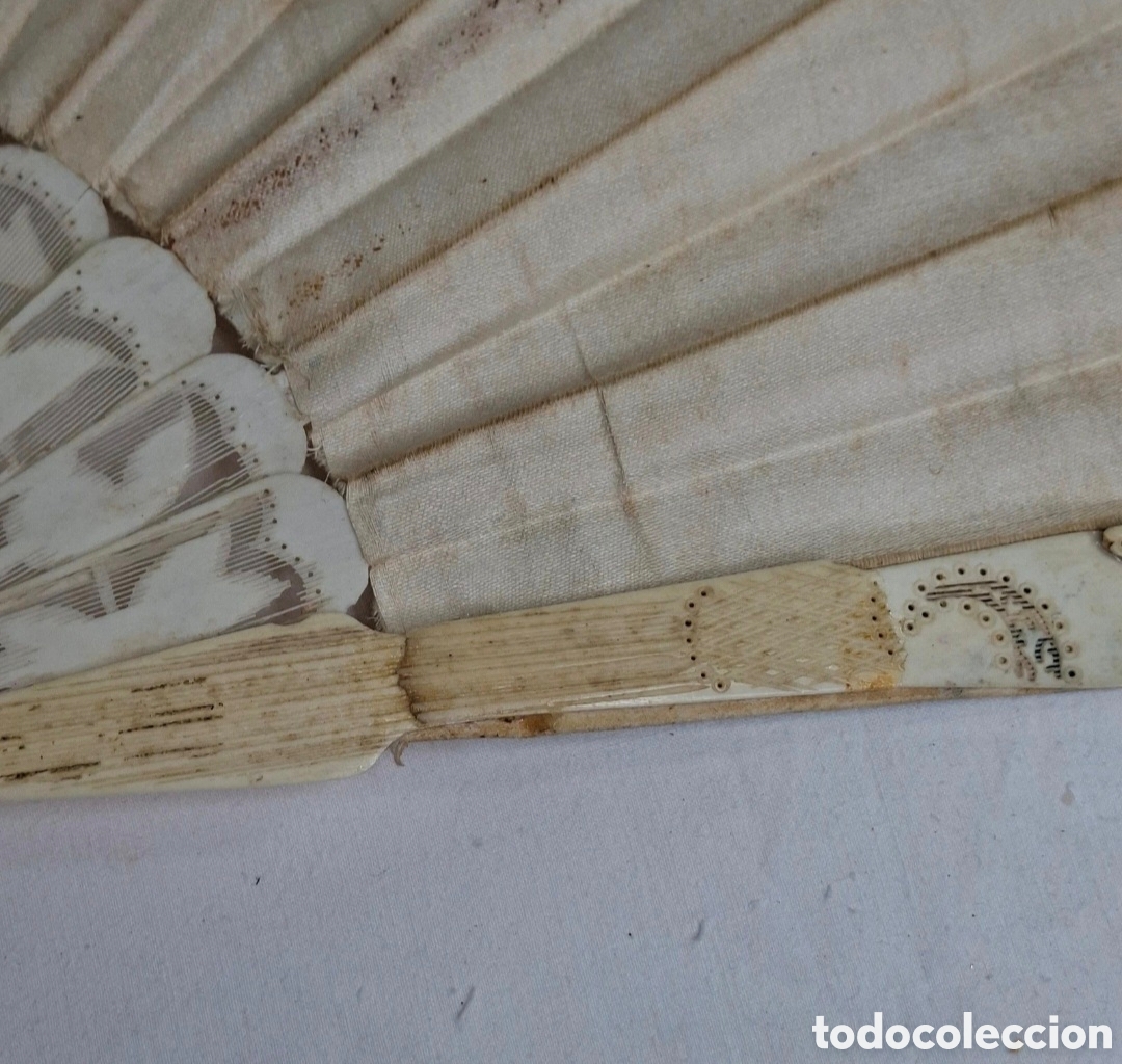 Antig&uuml;edades: Abanico del Siglo XIX para restaurar. - Foto 11