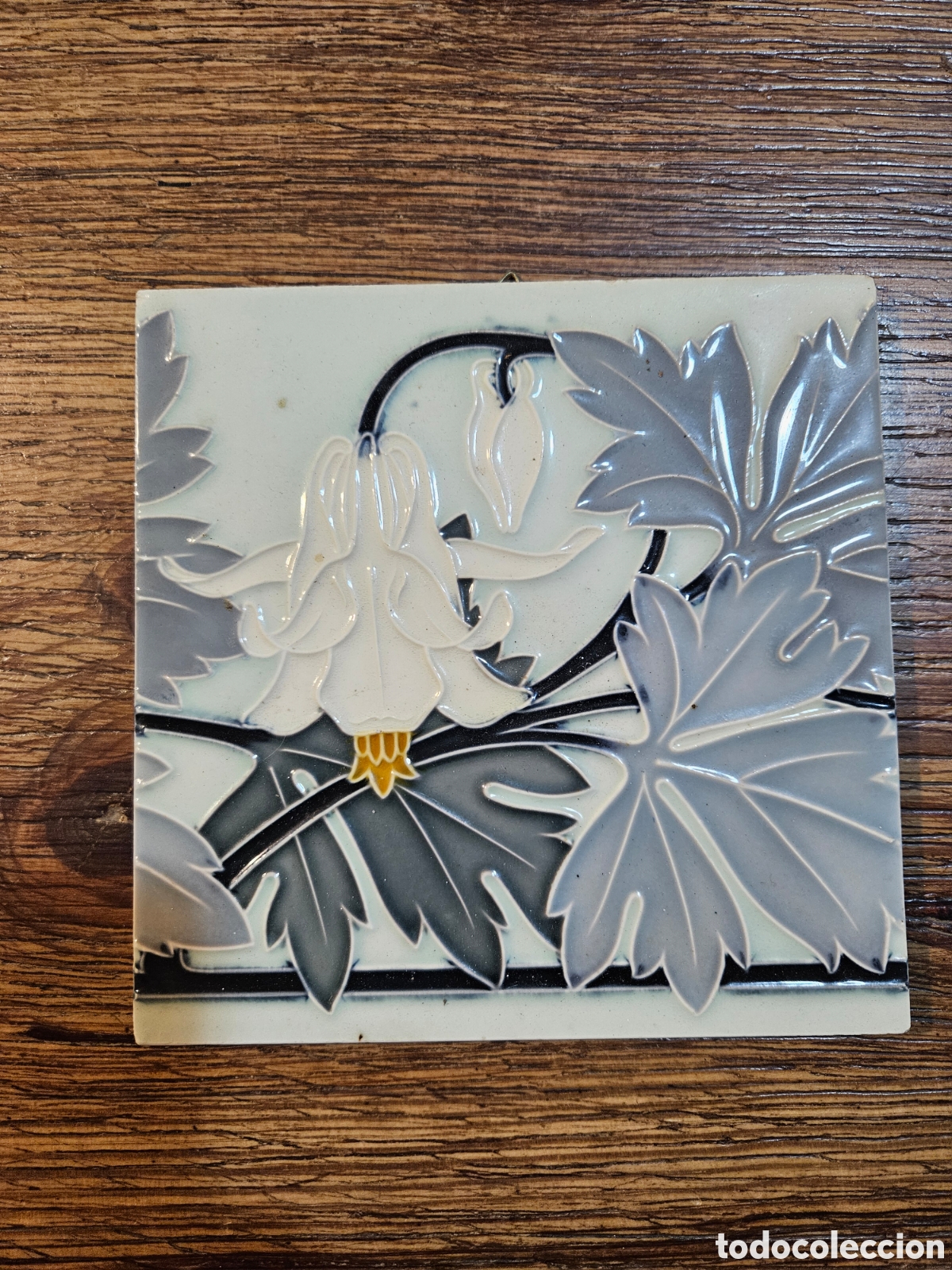 Antig&uuml;edades: azulejo art nouveau hemixem Belgium