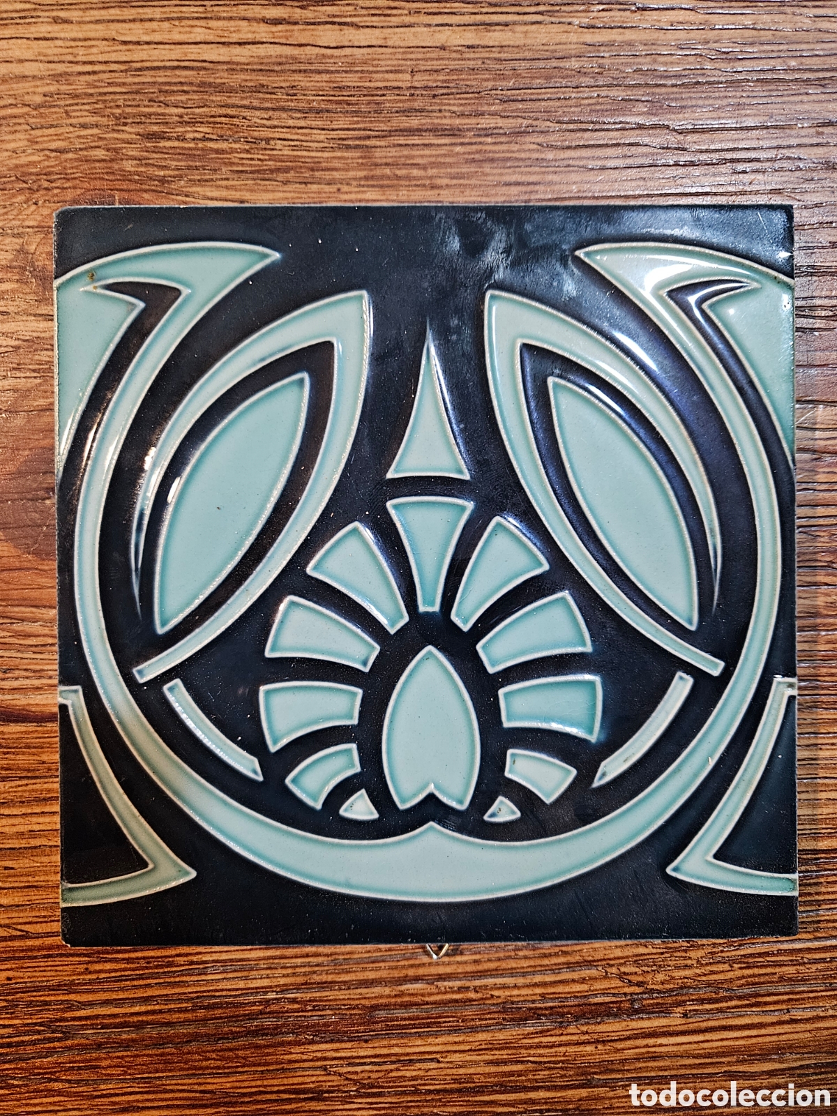 Antig&uuml;edades: azulejo aer Nouveau Meissen