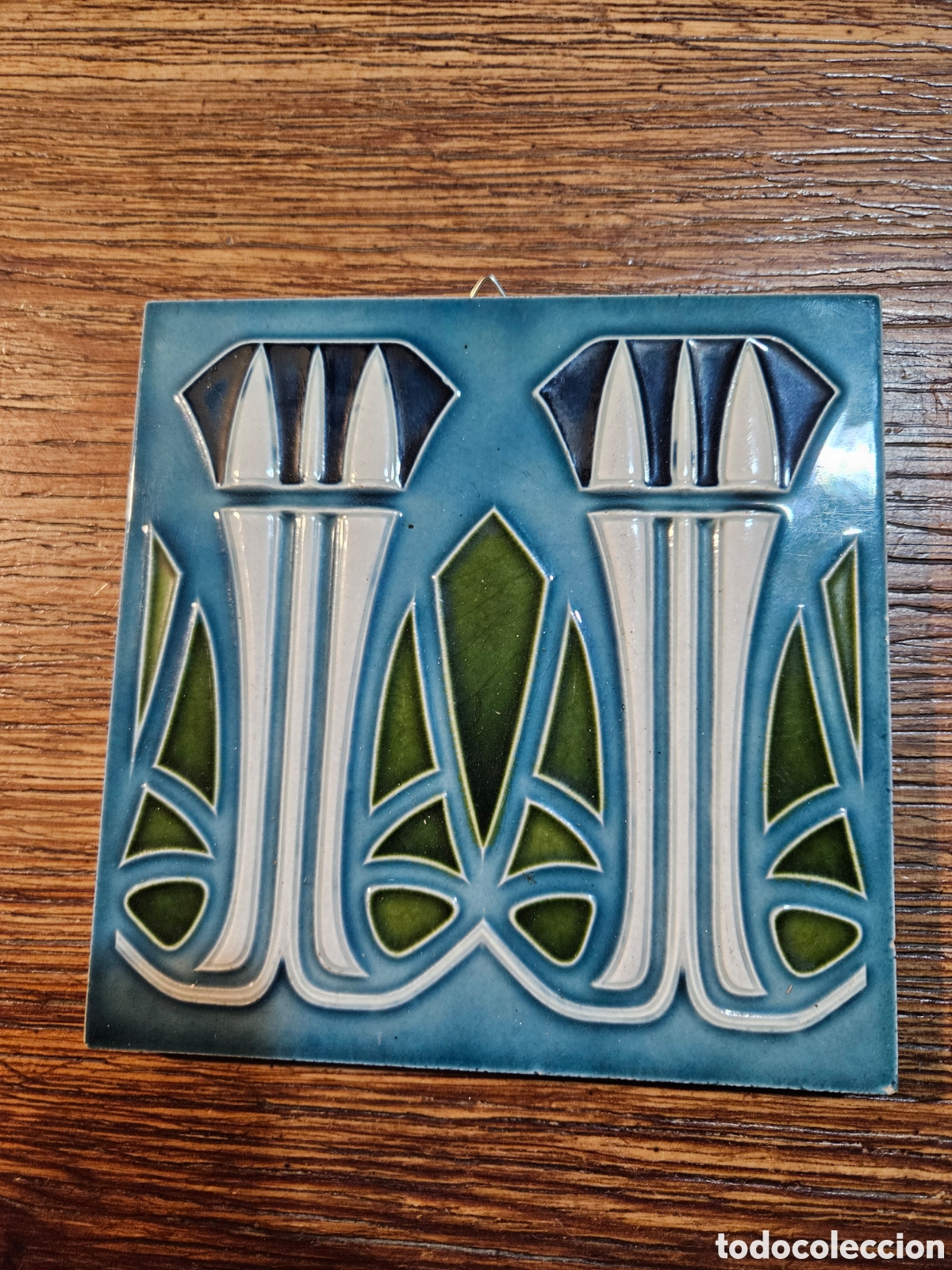 Antig&uuml;edades: azulejo modernista art nouveau