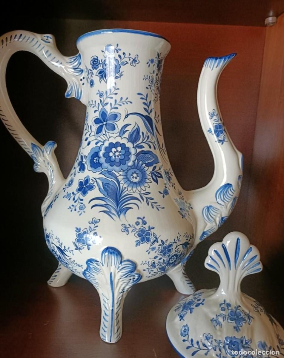 Antig&uuml;edades: Preciosa cafetera Delft - Foto 2