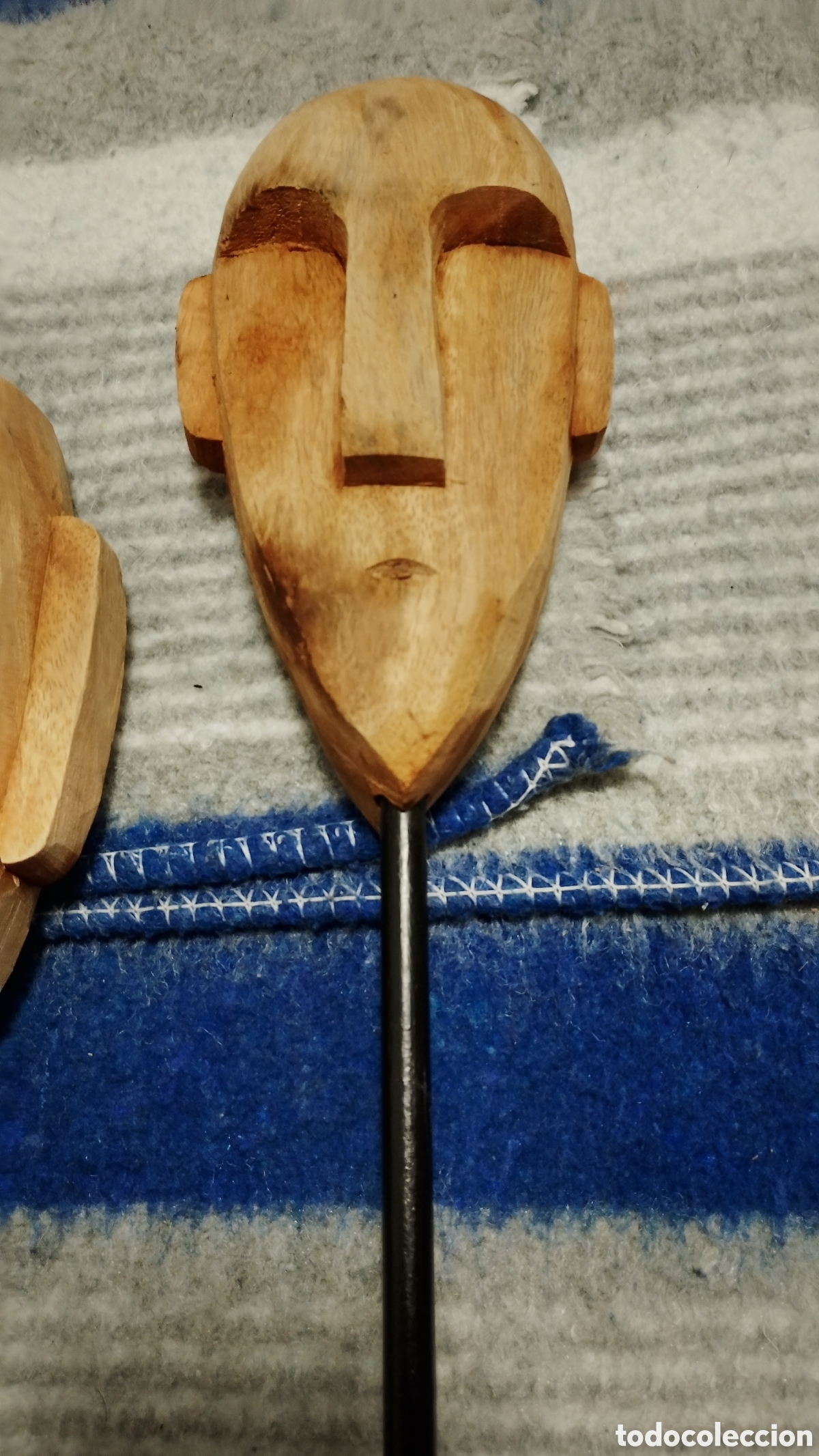 Antig&uuml;edades: Dos mascaras zalu ethna - Foto 2