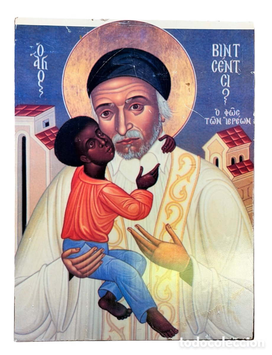 Antig&uuml;edades: Gran Icono religioso en Madera