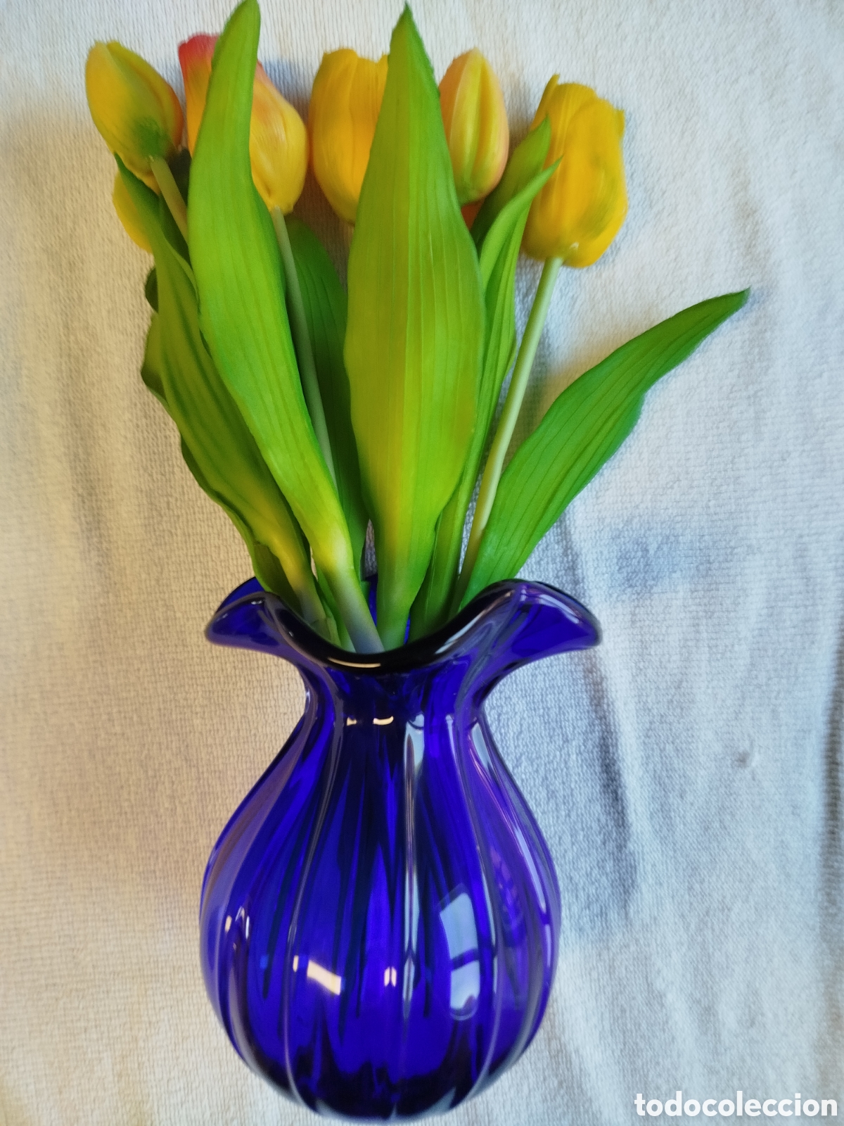 Antig&uuml;edades: Jarr&oacute;n en cristal de Murano