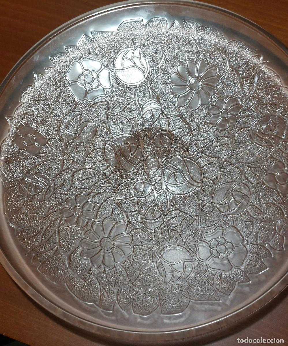 Antig&uuml;edades: Plato cristal vintage