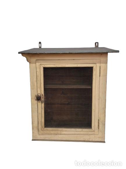 Antiquit&auml;ten: Antiguo Mueble de Pared, Fresquera - Madera