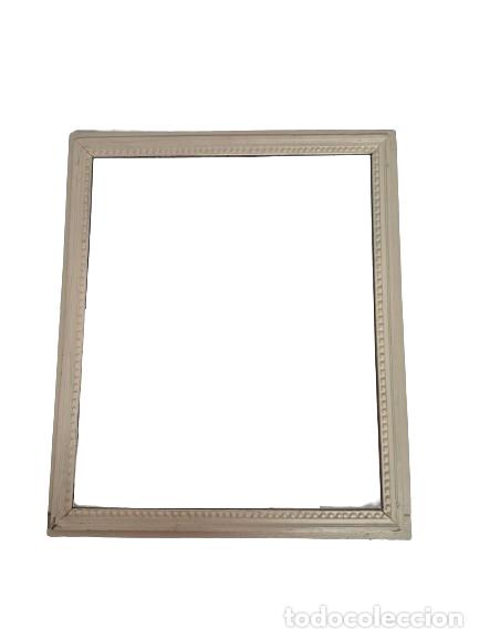 Antig&uuml;edades: Antiguo Marco de Cuadro convertido en Espejo, Francia - S.XIX