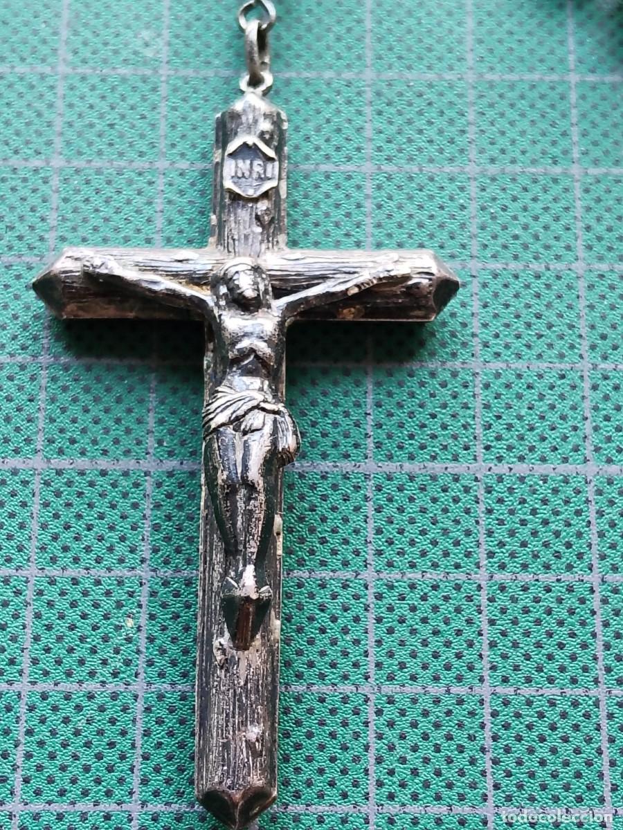 Antig&uuml;edades: ROSARIO ANTIGUO DE PLATA (6) - Foto 2