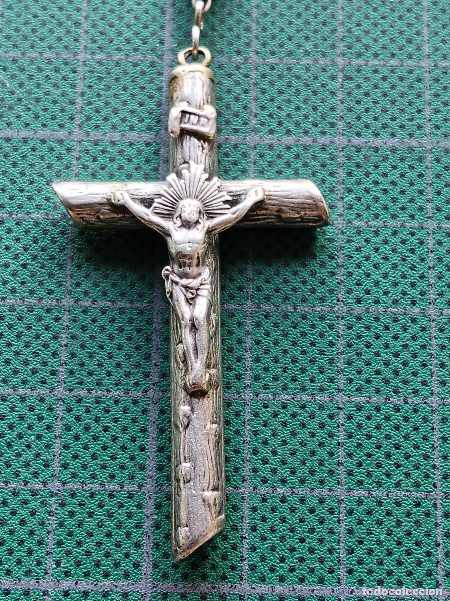Antig&uuml;edades: ROSARIO ANTIGUO DE PLATA (7) - Foto 2